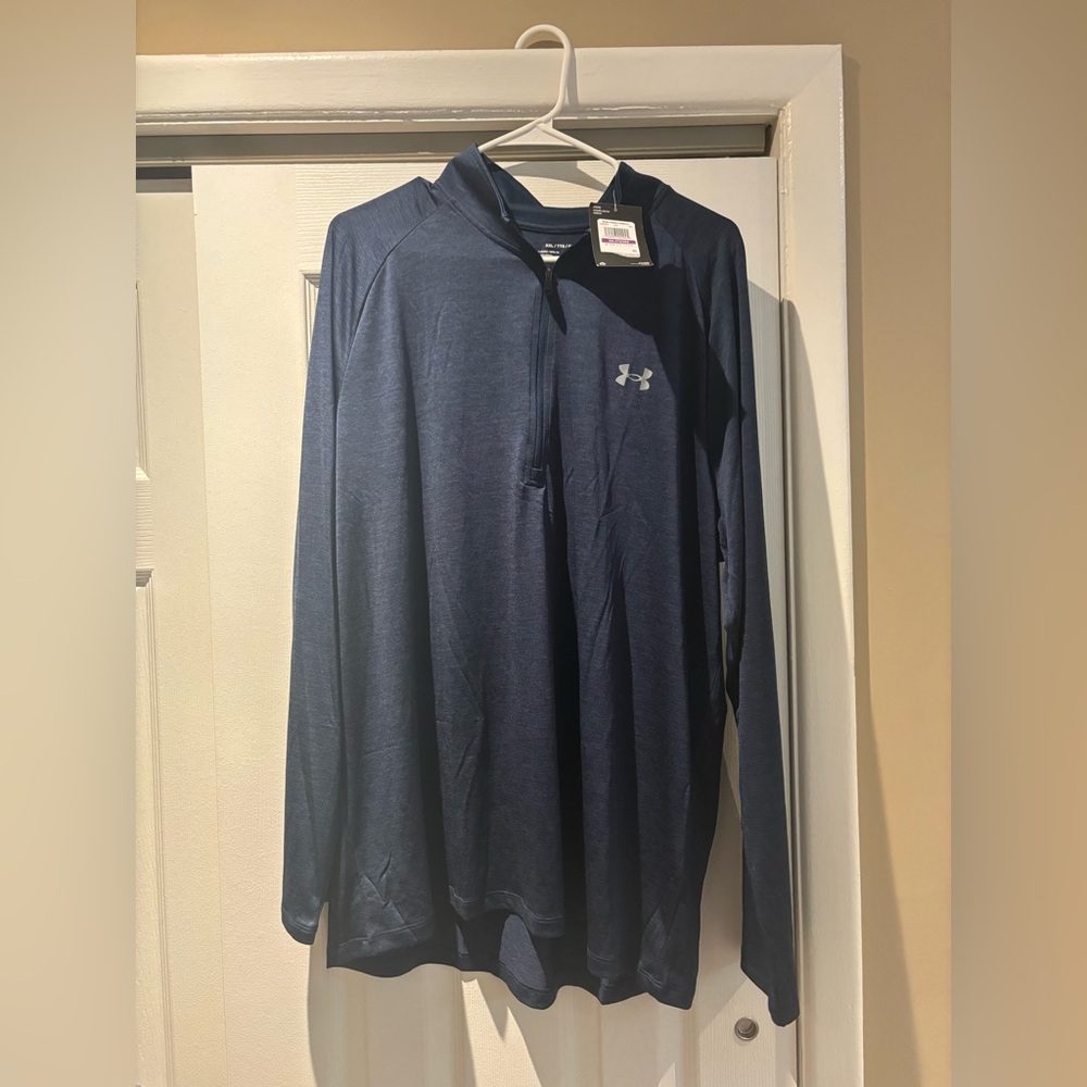Under Armour Dark Blue Half-Zip Pullover